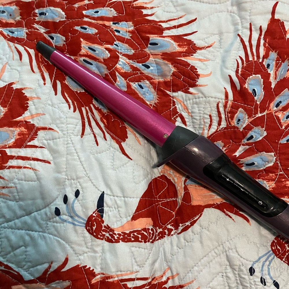 Curling wand